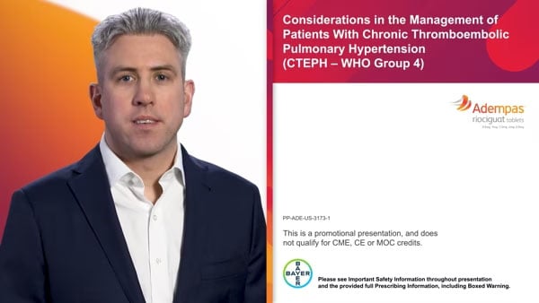 RESULTS FROM ADULT CTEPH PATIENTS IN CHEST-1 AND CHEST-2 