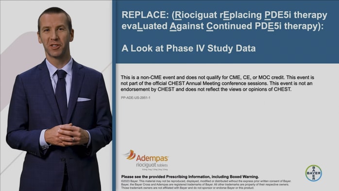 REPLACING PDE5is WITH ADEMPAS – RESULTS FROM THE REPLACE STUDY