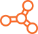 Molecular structure icon representing Nitrates